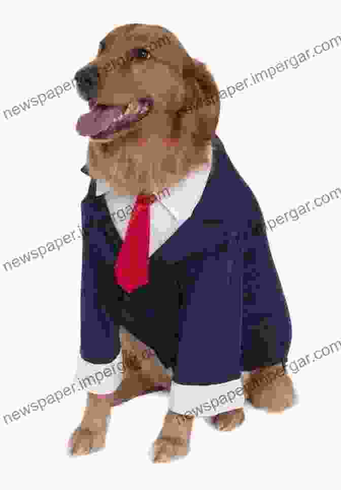 A Dog Wearing A Suit Sitting At A Table Fur Grrr: The Funniest Things People Have Said About Dogs (Quippery The Funniest Things People Have Said)