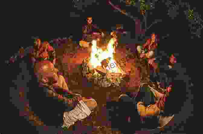 A Group Of Fishermen Sharing Stories And Laughter Around A Campfire Gone Fishing: A Memoir