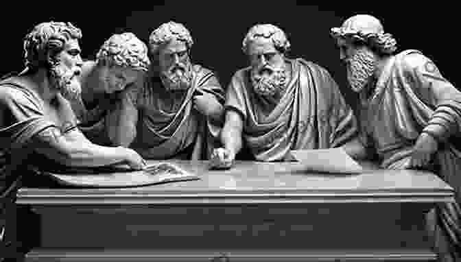 A Group Of Philosophers Engaged In Deep Discussion, Symbolizing The Collaborative Nature Of Philosophy. What Is Metaphysics? (What Is Philosophy?)