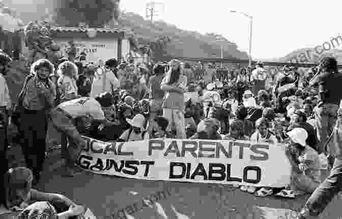 A Group Of Protesters Hold Signs And March In Front Of The Diablo Canyon Nuclear Power Plant. Conservation Fallout: Nuclear Protest At Diablo Canyon