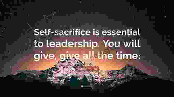 A Leader Sacrifices Their Personal Desires And Well Being, Symbolized By A Broken Heart And A Weary Expression The Price Of Leadership