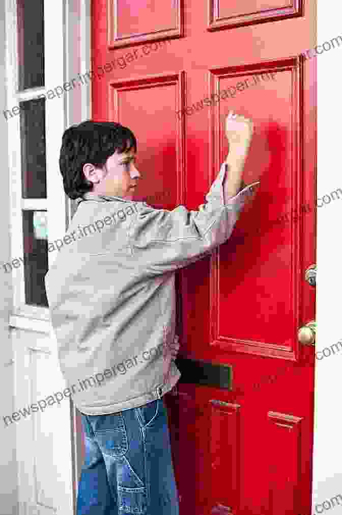 A Little Boy Knocking On A Door With A Big Smile On His Face 1001 Outrageous Dad Jokes And Wisecracks For Fathers And The Entire Family: Fresh One Liners Knock Knock Jokes Stupid Puns Funny Wordplay And Knee Slappers (Engaging Jokes And Games)