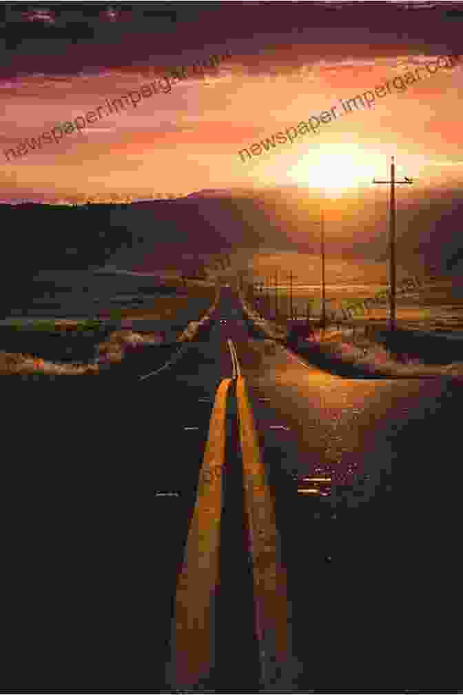 A Scenic Image Of A Road Leading Through A Vast Landscape, Evoking The Iconic Journey Of The Grapes Of Wrath The Harvest Gypsies: On The Road To The Grapes Of Wrath