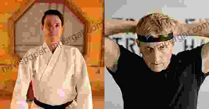 A Still From Cobra Kai, Featuring Daniel LaRusso And Johnny Lawrence Facing Off Mental Floss: The Curious Viewer: A Miscellany Of Bingeable Streaming TV Shows From The Past Twenty Years