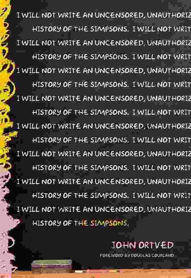 Book Cover Of 'The Simpsons: An Uncensored Unauthorized History' The Simpsons: An Uncensored Unauthorized History