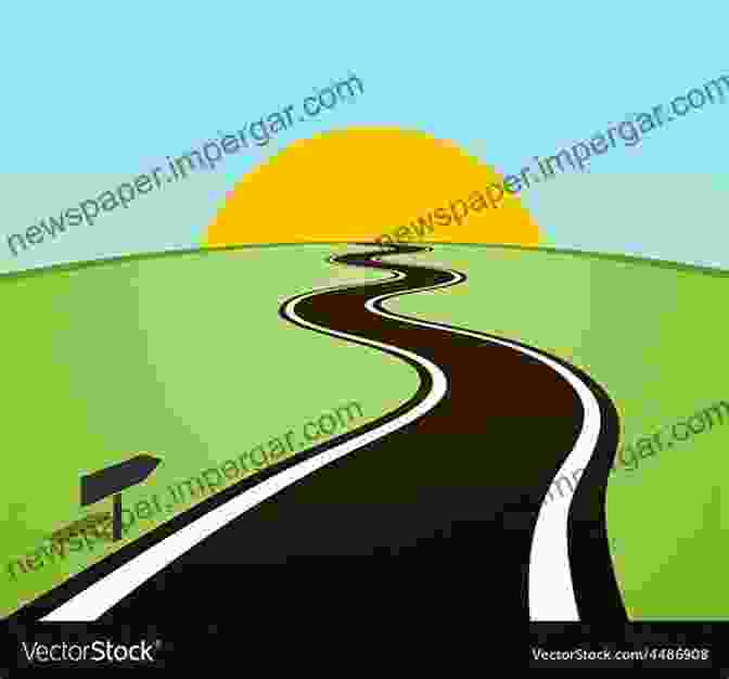 Conceptual Image Of A Path Leading To A Distant Horizon Driven To Distraction At Work: How To Focus And Be More Productive