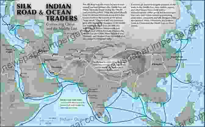 Depiction Of The Silk Road, A Network Of Trade Routes Connecting Asia And Europe, Facilitating Cultural Exchange Foreign Trends In American Gardens: A History Of Exchange Adaptation And Reception