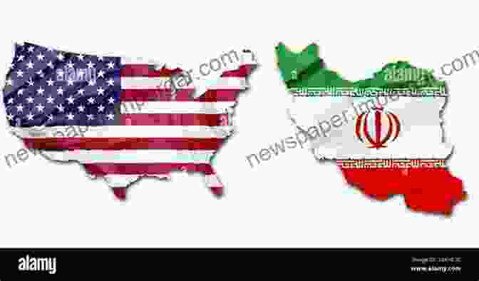 Map Of America And Iran With A Bridge Metaphor America And Iran: A History 1720 To The Present