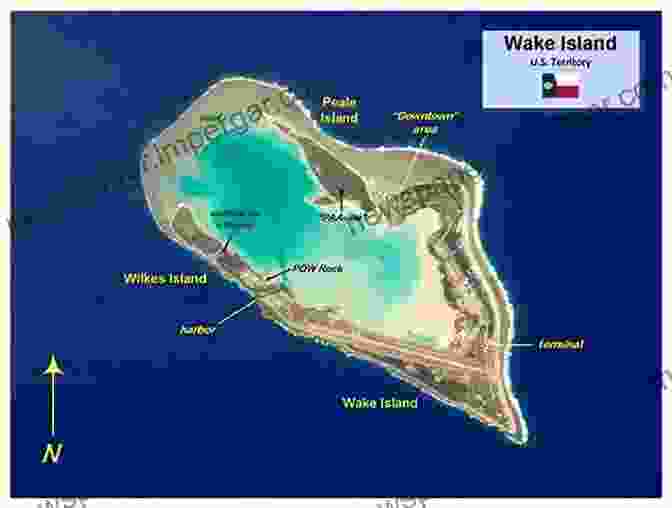 Map Of Wake Island Pacific Alamo: The Battle For Wake Island