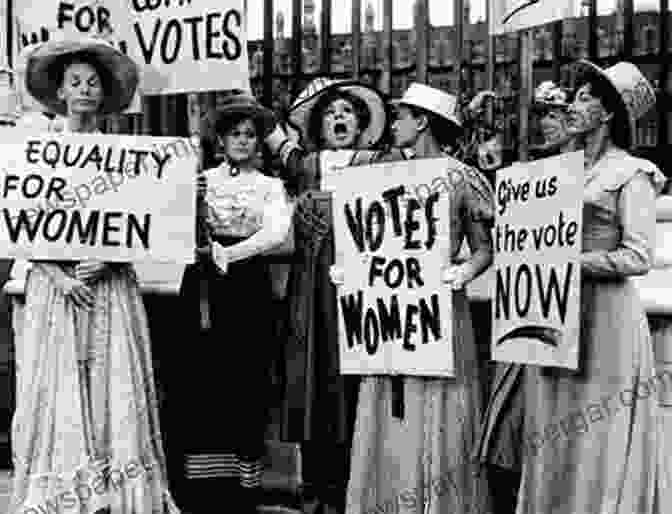 Riot Of Our Own: Book Cover Featuring Suffragettes Protesting A Riot Of Our Own