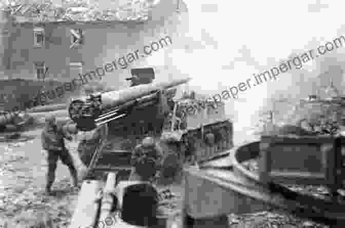 The M12 Gun Motor Carriage Providing Direct Fire Support To Infantry During The Battle Of The Bulge. M12 Gun Motor Carriage (Images Of War)