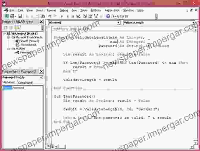 VBA Code Editor With Syntax Highlighting, Showcasing The Structured And Readable Nature Of VBA Code Easy Excel Macros: Excel VBA Beginner Tutorial: Learn Excel Basics